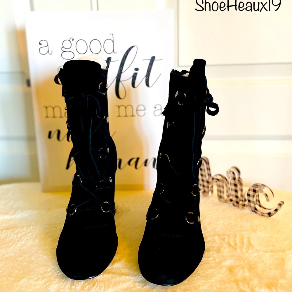 Splendid Black Booties - Womens - Size 10 - Picture 3 of 8